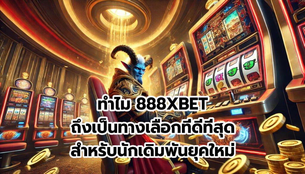 ทำไม 888XBET ถึงเป็นทางเลือกที่ดีที่สุดสำหรับนักเดิมพันยุคใหม่