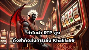 ทำไมค่า RTP สูงถึงสำคัญในการเล่น Khalifa99-12